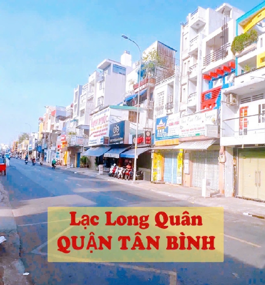 Bán nhà 4 tầng Mặt tiền Lạc Long Quân, QUẬN TÂN BÌNH, DT 181 m2, Giá 13.2 tỷ - Ảnh chính